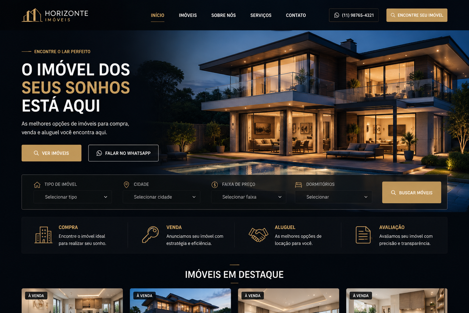 Foto de referência: imobiliaria